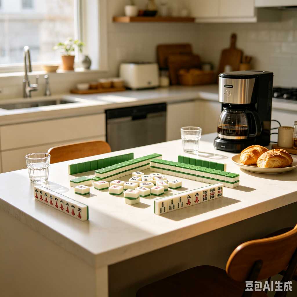 lightweight mahjong tile set
